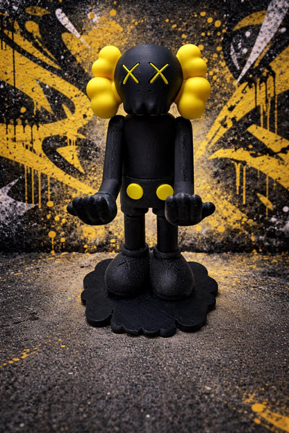 Kaws Style Phone Controller Holder – Customizable Street Art Desk Display