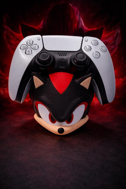 Shadow-Inspired Controller Holder – 3D Printed PS5/PS4/Xbox Stand – Gaming Setup Display