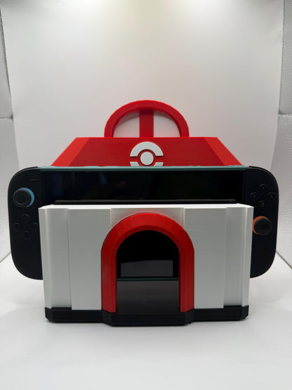 Switch Dock Holder | Gaming Station Organizer, Display Stand, Gamer Desk Accessory