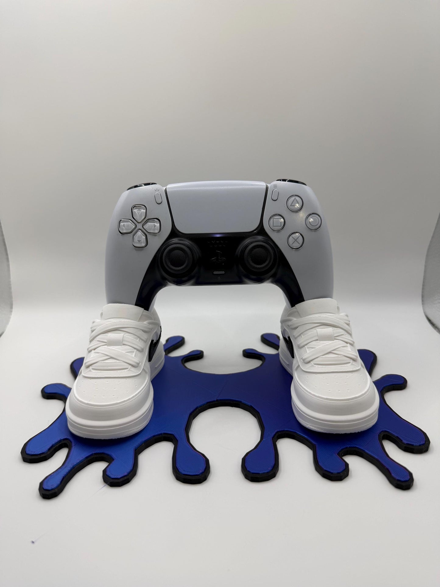 Sneaker Style PS5 Controller Holder | Urban Loft Gaming Decor | 3D Printed Controller Stand for PS5, Xbox & Switch Controllers