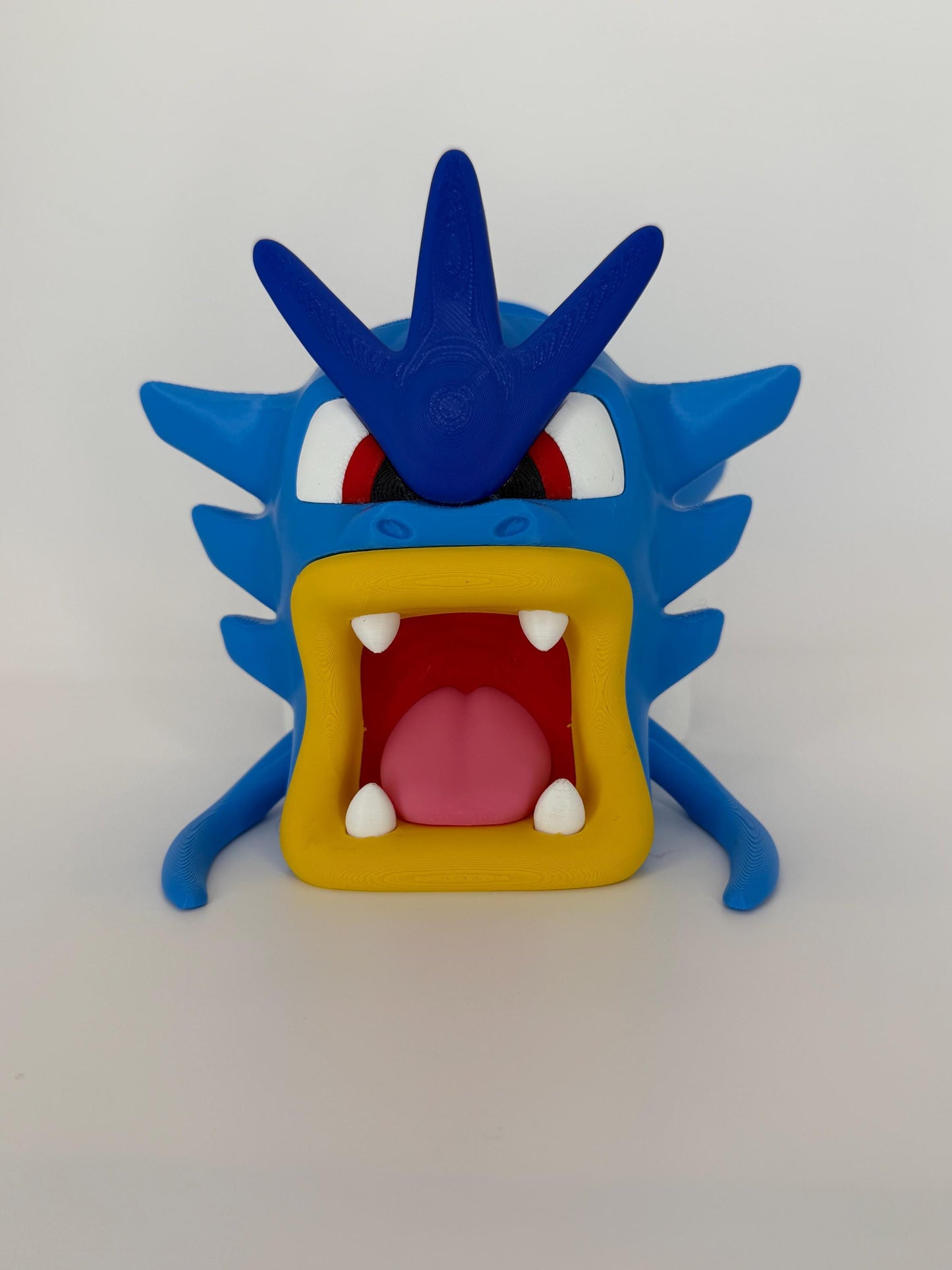 Pokemon Inspired Gyarados Controller Holder | 3D Printed Gaming Desk Display | PS5 & Xbox Controller Stand | Anime Gamer Gift